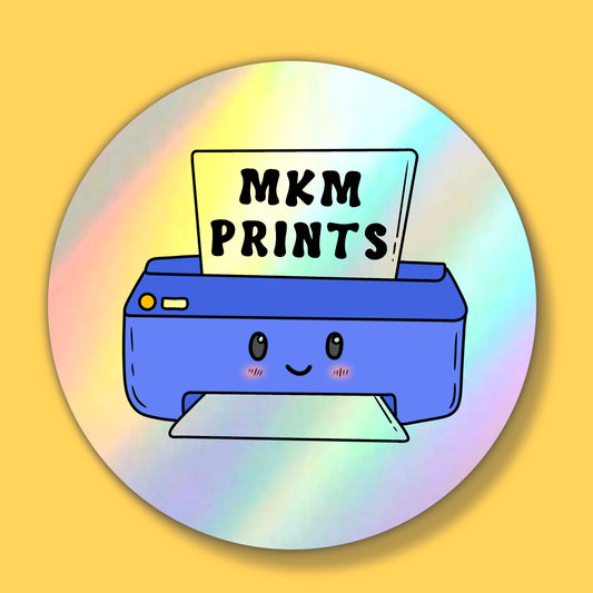 Holographic Circle Stickers