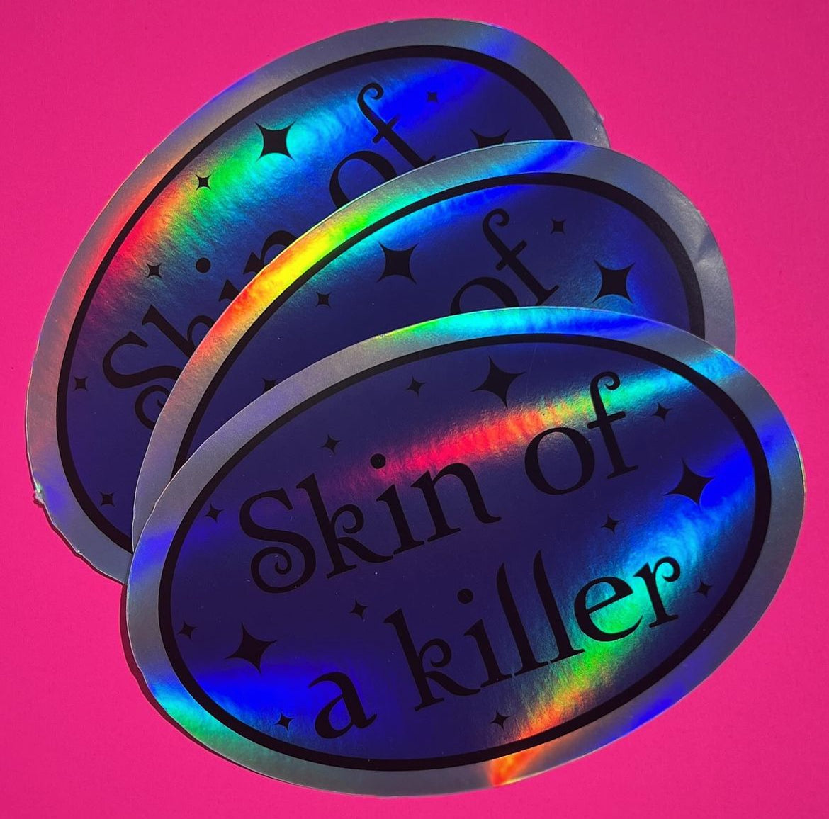 Holographic Die cut Stickers